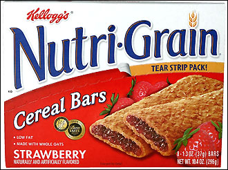 Kellogg's Nutri-Grain Cereal Bars, Strawberry