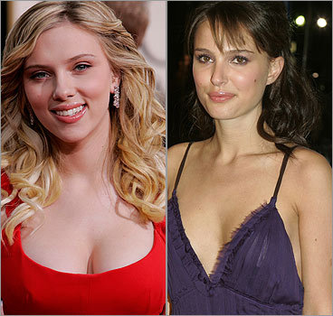 So it may be more appropriate to compare Natalie Portman and Keira Knightley 