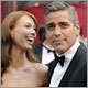 George Clooney and Sarah Larson