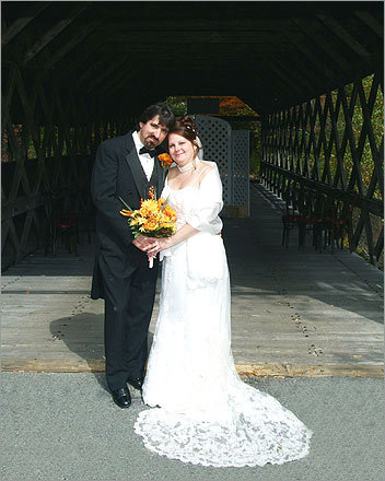 Michelle and Richard's wedding Michelle Martel of Leicester and Richard Santucci, Jr., of Northboro were married Oct. 7, 2006. The ceremony was held on a covered bridge and the reception was at The Bull Run Inn and Restaurant in Shirley.