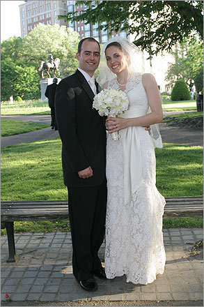 Abby and Francisco's wedding Abby Onderdonk and Francisco De Molina Cobo were married on May 26, 2007. 'We took photos at the Boston Public Garden before we held out reception at the Fairmont Copley Plaza and they turned out beautifully,' Abby writes. After all, the Public Garden is our reader's favorite place to take wedding photos !