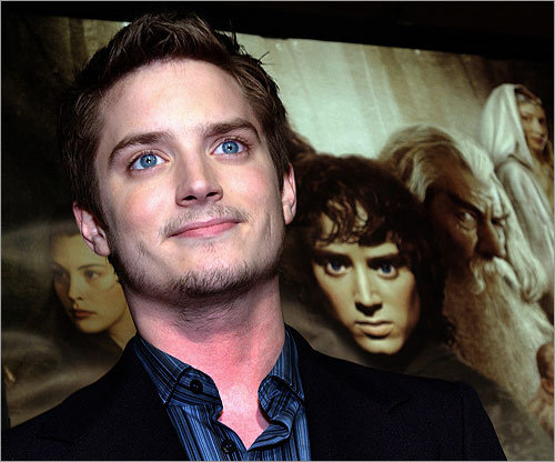 You know Elijah Wood was proud of his hairstyle when he chose to wear a fauxhawk to the attention-grabbing premiere of 'The Lord of the Rings: The Fellowship of the Ring.'