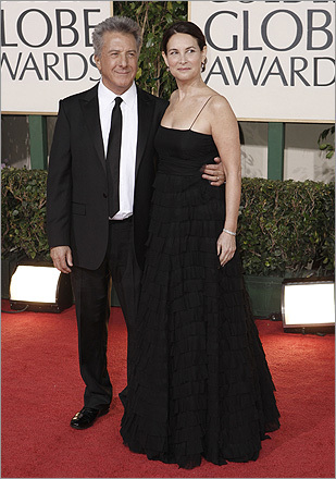 Dustin Hoffman and Lisa Hoffman