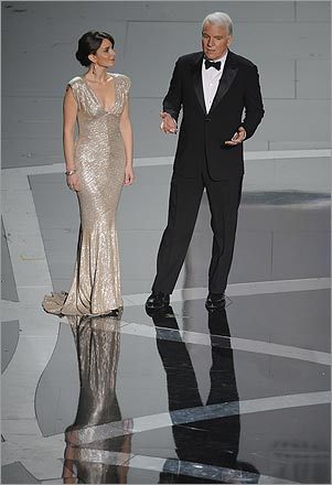 Steve Martin and Tina Fey