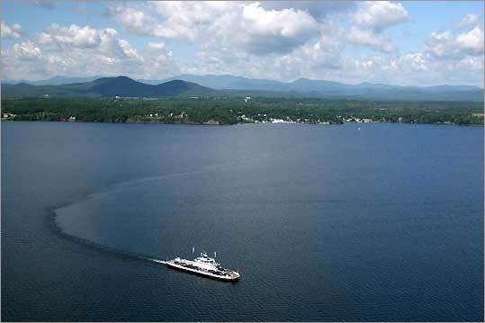 We admit, there’s not a lot to do in Charlotte, Vermont, about 20 minutes south of Burlington. But it’s worth the trip to catch a ride from Lake Champlain Ferries over to Essex, New York, in Adirondack State Park. The ride across Lake Champlain (802-864-9804, www.ferries.com , $6.25 round-trip for foot passengers) is about 20 minutes each way and offers unparalleled views of both the Adirondacks and the Green Mountains. Grab a pub-style lunch at Essex’s Old Dock House restaurant (518-963-4232, 2752 Essex Road) and have a stroll around the town, many of whose buildings predate the Civil War, before heading back across the lake.