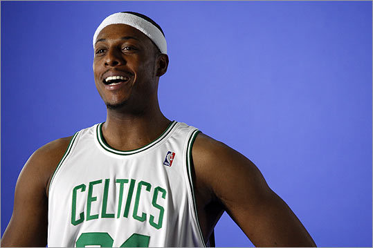 2008 Bostonian of the Year: Paul Pierce For meeting life head-on and leading the Celtics to a triumphant 17th NBA championship, we named Paul Pierce our Bostonian of the Year in 2008. Pierce took the intensity that had marked him as a winner from a young age and had sustained him through 10 long, lean years on a losing team and turned it into gold. Maturing off-court as well as on, the Celtics forward worked with a newly energized squad to take the team to basketball's pinnacle, the capstone to a transformative year that saw him reach his full potential as a player and embrace fatherhood while also facing up to his own long-buried pain as a son.