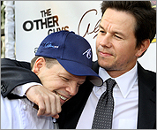 Mark Wahlberg with his brother Paul