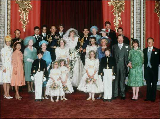 A family portrait taken after the royal wedding.