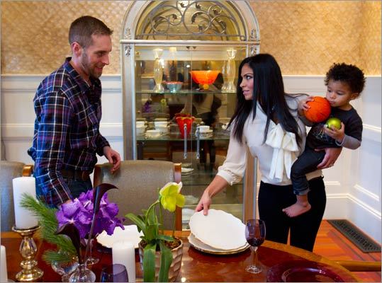 ray allen wife and kids. sexy wife cute kids mad money