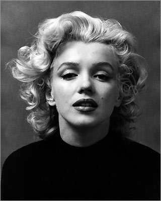 Actress Marilyn Monroe.