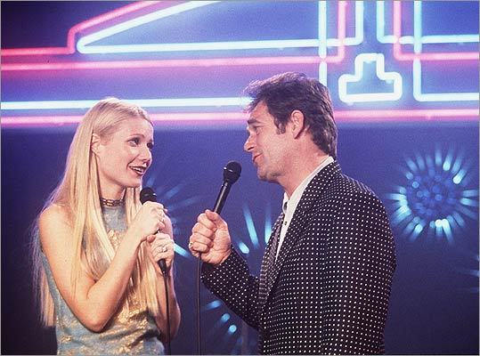 In 2000, Paltrow gave audiences the first glimpse of her singing prowess opposite rocker Huey Lewis in 'Duets.' Lewis was the frontman and namesake of 1980s hitmakers Huey Lewis & The News. 'Cruisin,'' a song from the film, hit No. 1 on the Australian charts and went double platinum, while another, 'Better Davis Eyes,' went platinum in Australia.