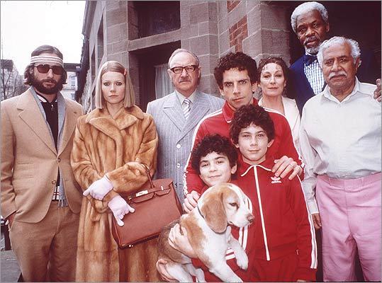 Paltrow picked up some indie credibility by starring in Wes Anderson's 'The Royal Tenenbaums' in 2001. The all-star cast included (from left) Luke Wilson, Paltrow, Gene Hackman, Grant Rosenmeyer, Ben Stiller, Jonah Meyerson, Angelica Huston, Danny Glover, and Kumar Pallana.