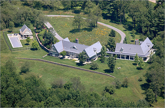In the Berkshires, Governor Deval Patrick has erected a $4 million mansion on a 77-acre plot he owns in Richmond. Read the full story