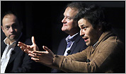 Hugh Bonneville and Rob James-Collier Hugh Bonneville and Rob James-Collier