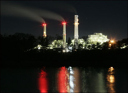 A TXU power plant in Mt. Pleasant, Texas. A TXU power plant in Mt. Pleasant, Texas.