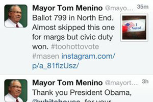 Menino tweet