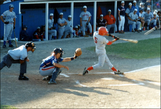 Nomar Garciaparra was dealt from the Red Sox on Saturday after becoming one of the best and most popular players in team history. Here's a look back at his tenure with the Sox: Nomar Garciaparra makes contact in a 1993 Cape League game for the Orleans Cardinals. Behind the plate is Hyannis Mets catcher Jason Varitek. Garciaparra wasn't acquired by the Sox until 1994.