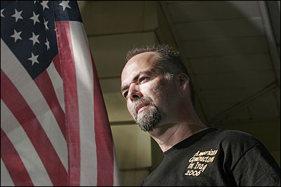 David Meredith, of Kansas, says he cant drive a truck anymore because of medication he takes for post-traumatic stress disorder.