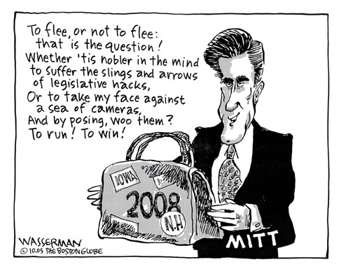 Cartoon published in October 2005.