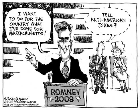 Cartoon published on Jan. 4, 2007.