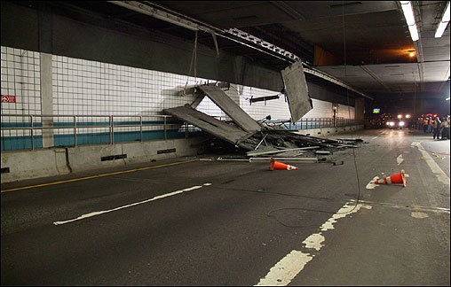 Photos From Ntsb S Report On Big Dig Tunnel Collapse