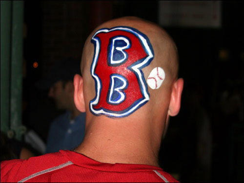 boston red sox tattoos. Red Sox tattoo his wife