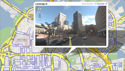 Close Up Street View Google's Acclaimed, Criticized Street View Feature Debuts In Boston - The  Boston Globe