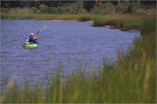 7. Jacksonville's nature preserves Jacksonville proudly boasts the largest urban park system in the country. Kayaking is just one of the activities available in the 46,000-acre Timucuan Ecological and Historic Preserve.