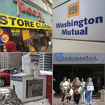 Companies that have filed for bankruptcy in 2008