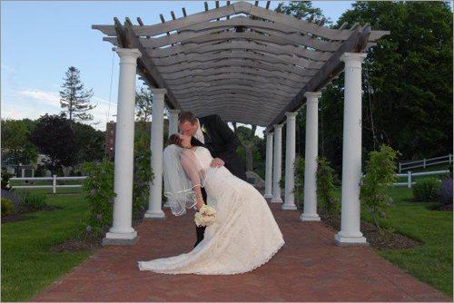 Jillian and Joel's wedding Jillian Wegrocki of Plymouth and Joel Marques of Nantucket were married at Blessed Kateri Church on June 16, 2007. 'Before heading to our reception at The Pinehills in South Plymouth, we stopped in at a waterfront park to take outdoor photos before the sun went down… and while stealing a kiss received honks from strangers passing in their cars.'