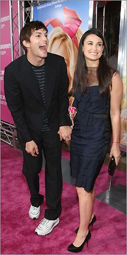 Whats so funny, Ashton? Kutcher...