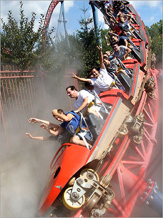 six flags great adventure roller coasters. Steel: Superman, Six Flags New