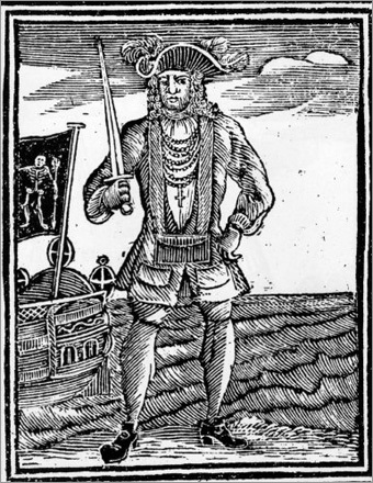 Black Bart Not your archetypal pirate, Black Bart, a.k.a Bartholomew Roberts, reportedly seized over 400 ships, yet preferred tea to rum. Roberts was also a fan of fine jewelry and clothing and actually encouraged prayer.