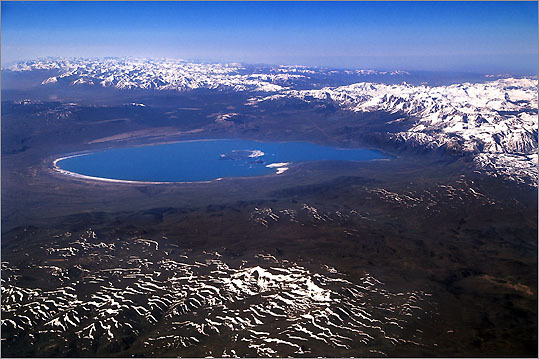 Mono Lake and the Sierras