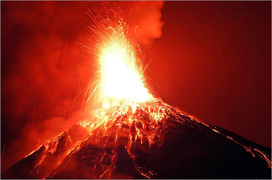 guatemala city airport volcano eruption