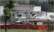 Osama bin Laden's compound in Pakistan