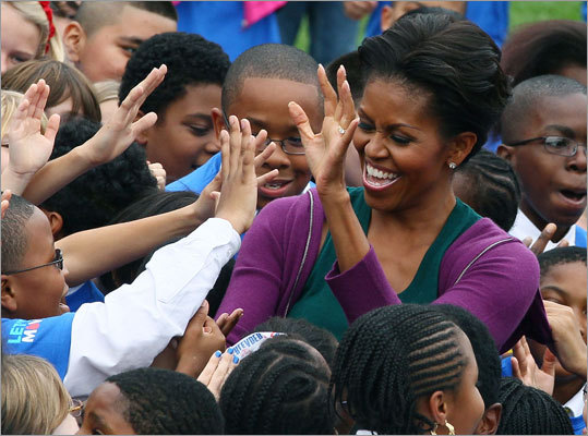 Those wishing to help Mrs. Obama break the record could host their own jumping jack events, needing only an adult witness to sign a form, a stopwatch, and folks willing to jump for a minute. National Geographic Kids is collecting all the documentation to send to Guinness and will publish submitted photos in its upcoming issue.