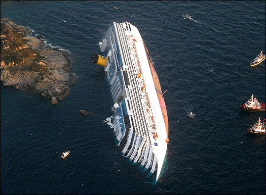 Cruise Ship Runs Aground Off Italy S Coast Boston Com
