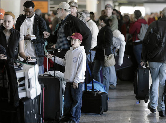 Requiring disclosure of baggage fee information on e-ticket confirmations Many customers print their tickets at home to avoid long lines at the airport. However, some airlines did not include baggage costs on the e-ticket confirmations. The changes should end that if the airline wants to avoid a fine.