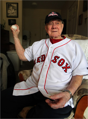 Lucier is legally blind and resides in an assisted living facility. He still follows the Red Sox by listening to radio broadcasts, but is quick to offer his own commentary. For example, regarding pitcher Daisuke Matsuzaka, he says, 'The $50 million pitcher? That was the craziest thing I ever saw.'