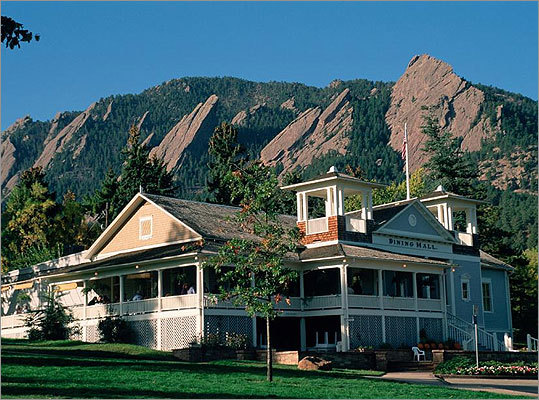 Boulder, Colo. - In the late 18th and early 19th centuries, a cultural movement dubbed Chautauqua swept though the United States with the goal of sharing cultural and educational experiences on a circuit of more than 12,000 sites. (Think PBS before TV.) Sprawling across 27 acres at the foot of Boulder’s Flatirons, the Colorado Chautauqua is one of a few remaining sites. Stay in one of 60 renovated cottages, originally built in the 1880s, or at the Columbine Lodge. Each cottage has a fully equipped kitchen, screened-in front porch, and is steps away from dozens of hiking trails. Colorado Chautauqua National Landmark, 303-952-1611, www.chautauqua.com , lodge $75-$126; cottages $129-$316