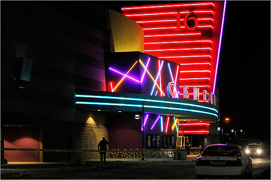 Aurora is located on the southeast outskirts of Denver, about 10 miles from downtown. The shooting occurred at the Century 16 movie theater at the Aurora Mall.