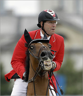 Canadian Ian Miller, with his horse Star Power, competed in his 10th Olympics, the most of any athlete in history.