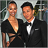 Prabal with Zoe Saldana