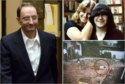 On April 10, 2013, Christian Karl Gerhartsreiter (far left), who for years passed himself off as a 'Clark Rockefeller,' was found guilty of the decades-old murder of John Sohus (top right with wife, Linda Sohus) in California. Gerhartsreiter's disguise unraveled in 2008 when he was arrested for the kidnapping of his daughter, Reigh. Click through the gallery for scenes from the unusual case.