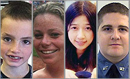 Photos of the victims