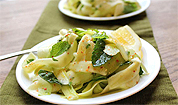 Shaved zucchini salad Shaved zucchini salad