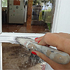 How to repair a broken glass door pane