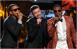 Pharrell Williams, Justin Timberlake, Charlie Wilson