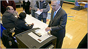 Menino says voting today is bittersweet Menino says voting today is bittersweet